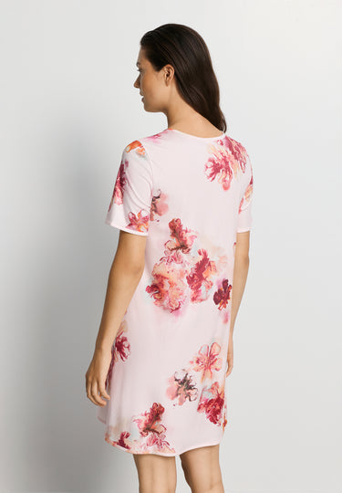 Cleo S/Slv Nightdress 90cm | Poured Blossoms 79535-2392